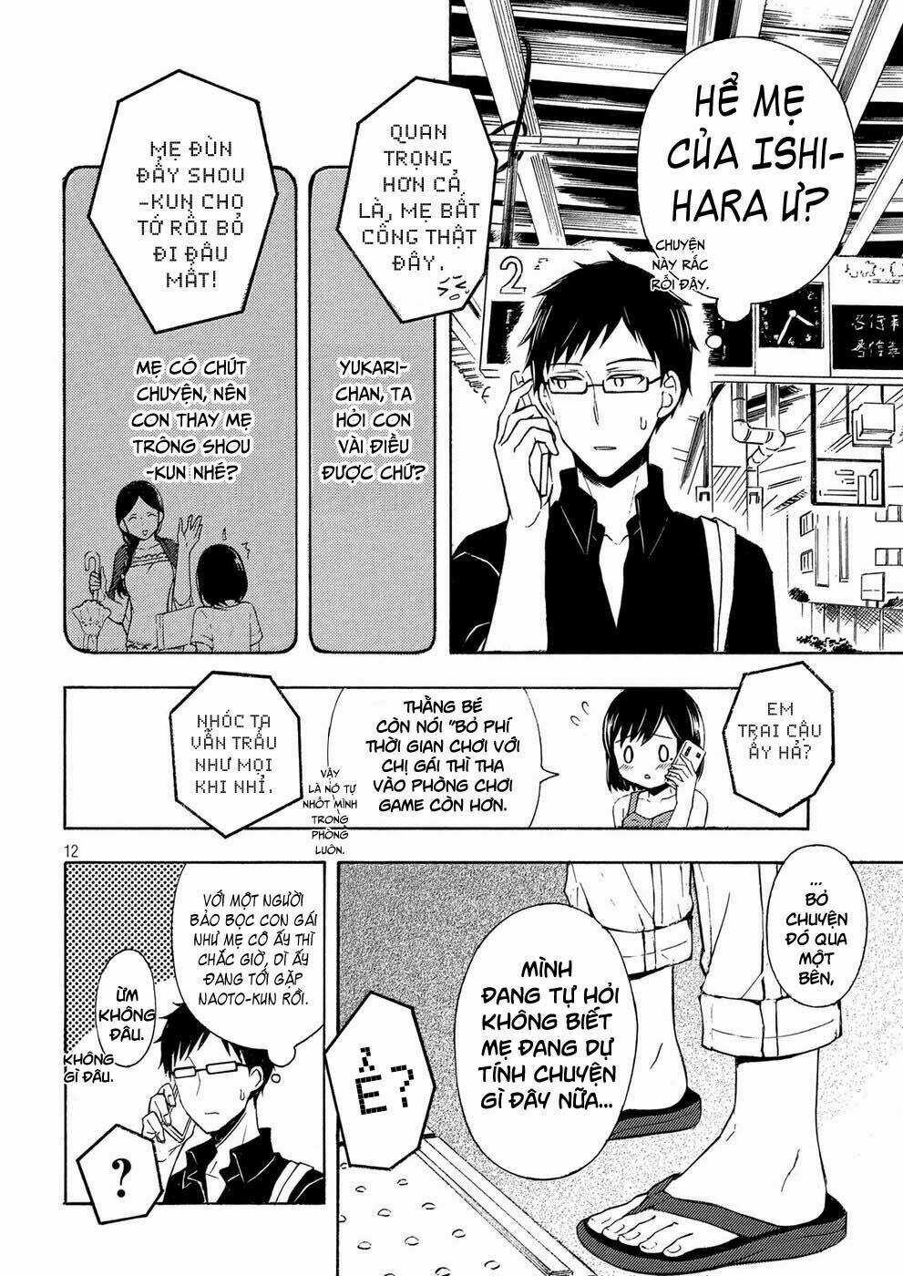 Watari-Kun No Xx Ga Houkai Sunzen Chapter 39 trang 12