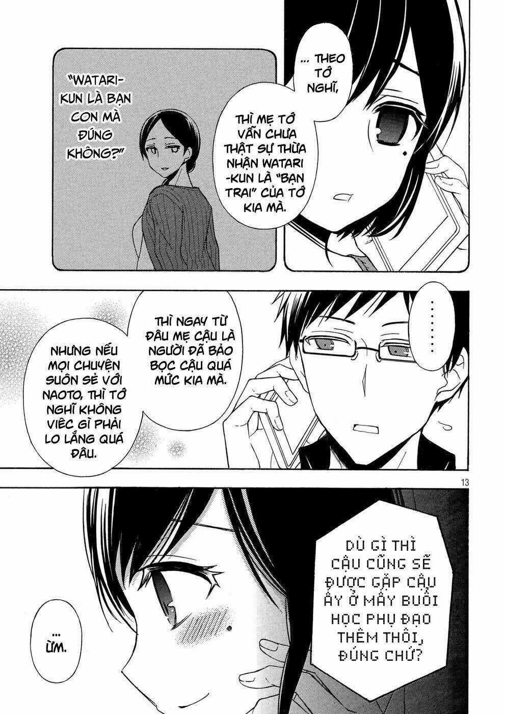 Watari-Kun No Xx Ga Houkai Sunzen Chapter 39 trang 13