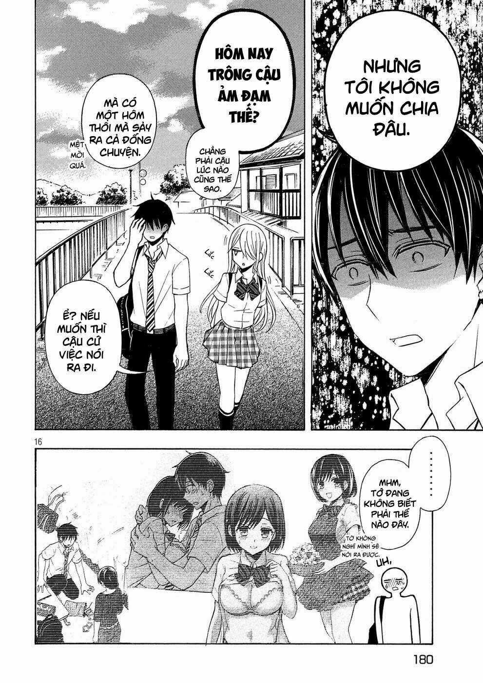 Watari-Kun No Xx Ga Houkai Sunzen Chapter 39 trang 16