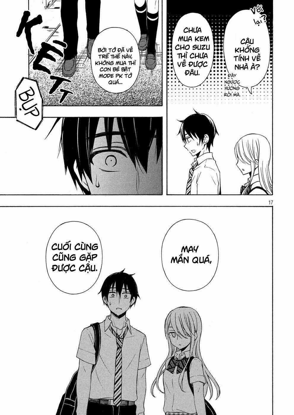Watari-Kun No Xx Ga Houkai Sunzen Chapter 39 trang 17