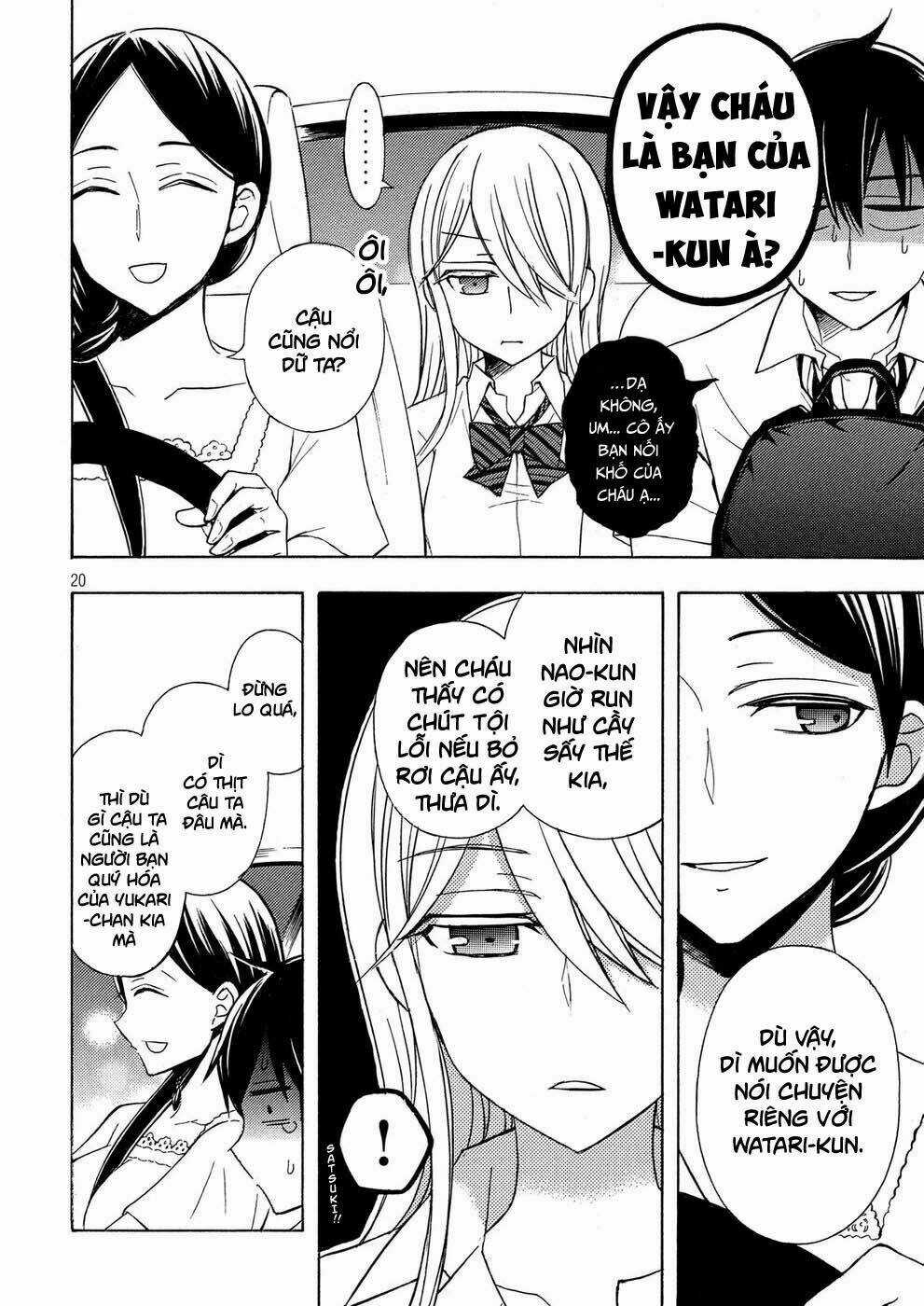 Watari-Kun No Xx Ga Houkai Sunzen Chapter 39 trang 20