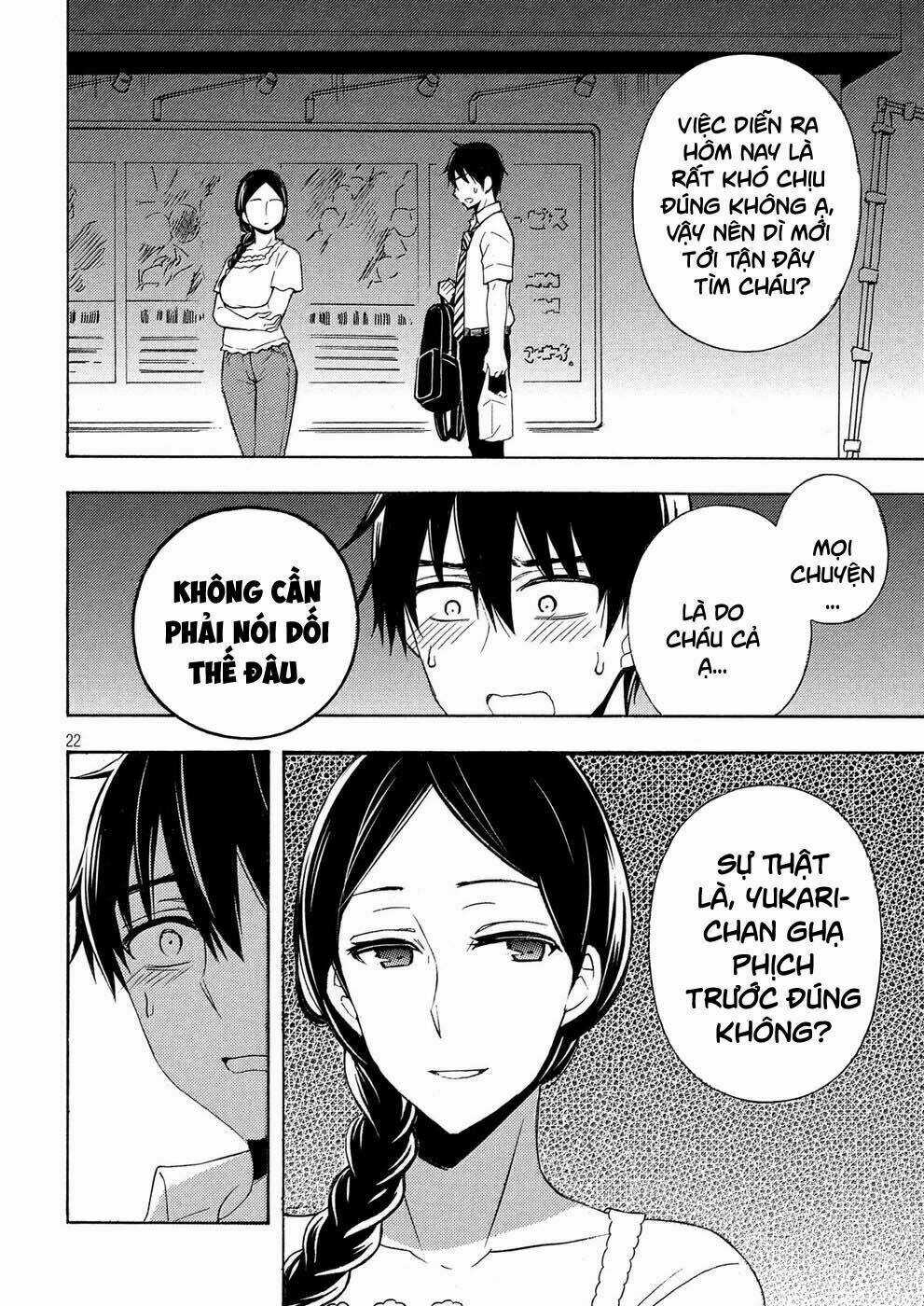 Watari-Kun No Xx Ga Houkai Sunzen Chapter 39 trang 22