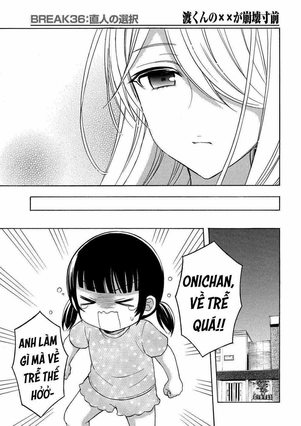 Watari-Kun No Xx Ga Houkai Sunzen Chapter 39 trang 31