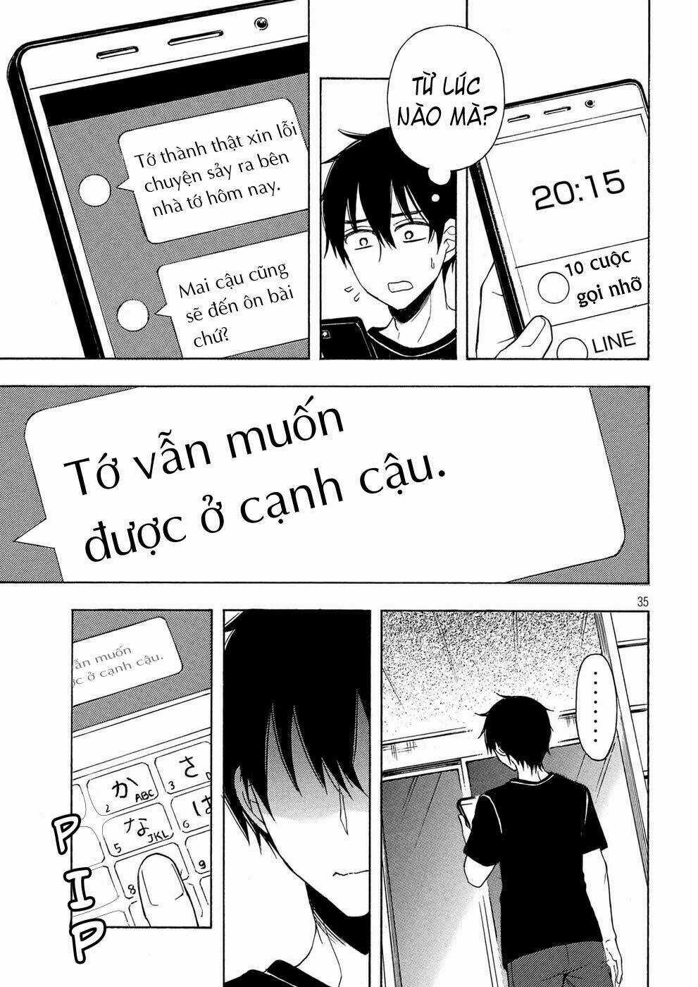 Watari-Kun No Xx Ga Houkai Sunzen Chapter 39 trang 35