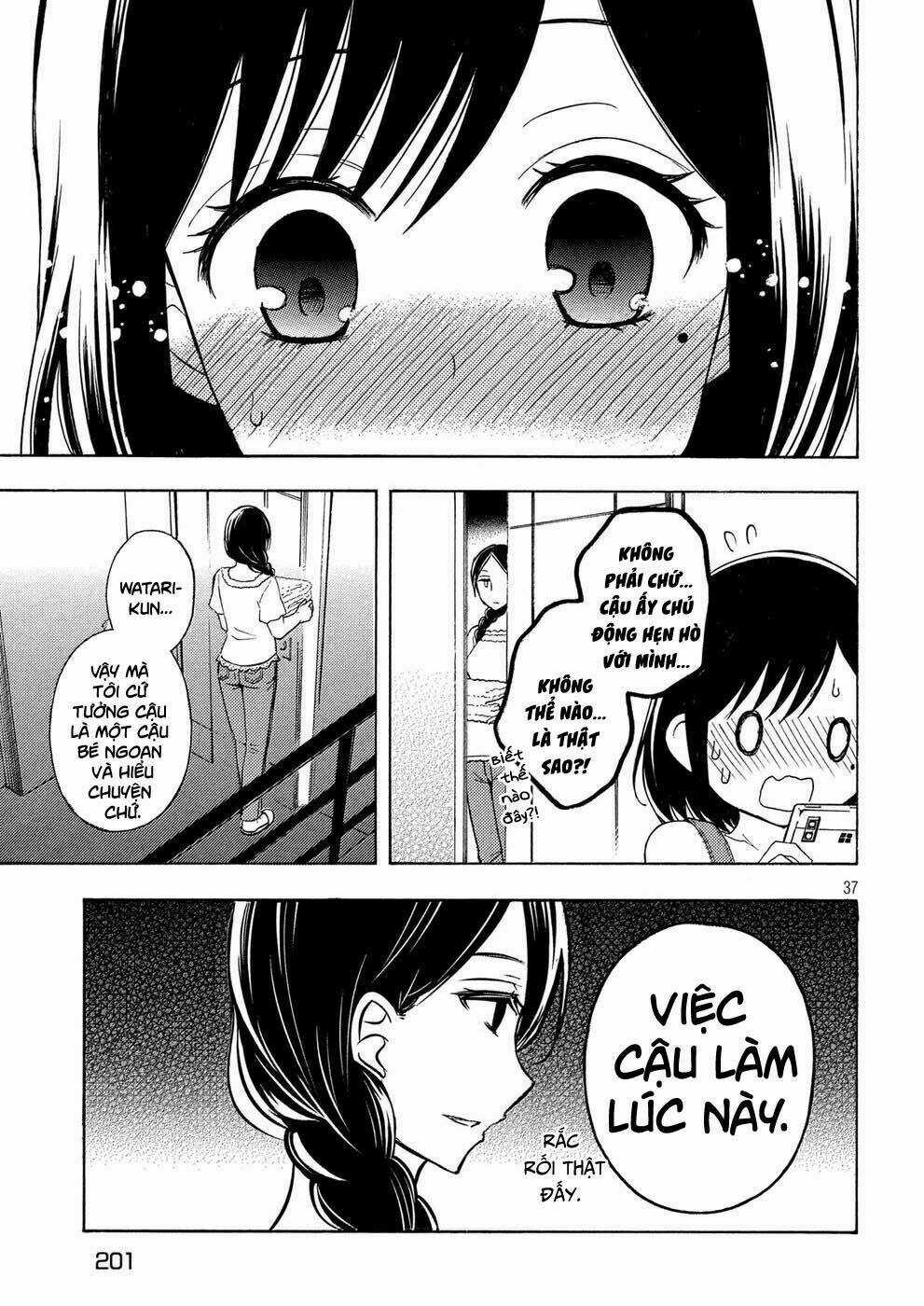 Watari-Kun No Xx Ga Houkai Sunzen Chapter 39 trang 37