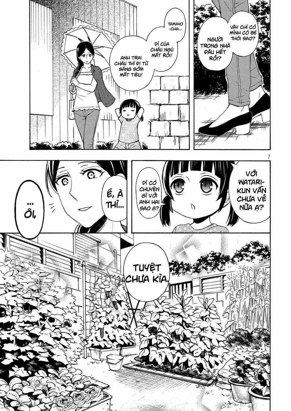 Watari-Kun No Xx Ga Houkai Sunzen Chapter 39 trang 7