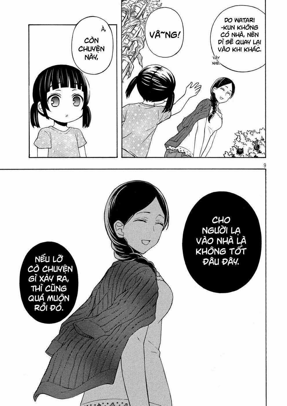 Watari-Kun No Xx Ga Houkai Sunzen Chapter 39 trang 9