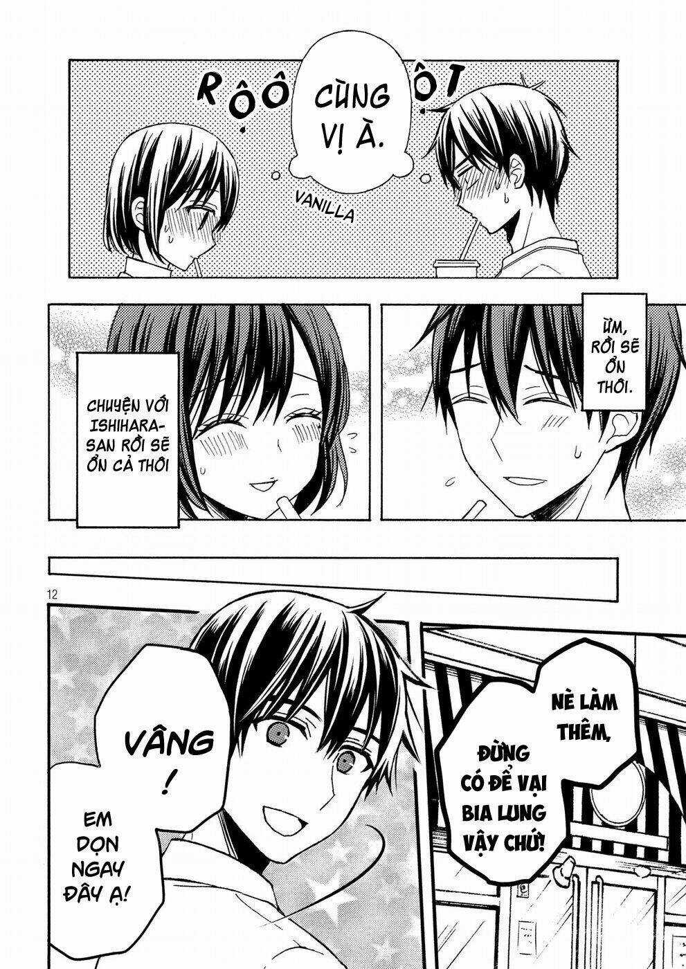 Watari-Kun No Xx Ga Houkai Sunzen Chapter 40 trang 12