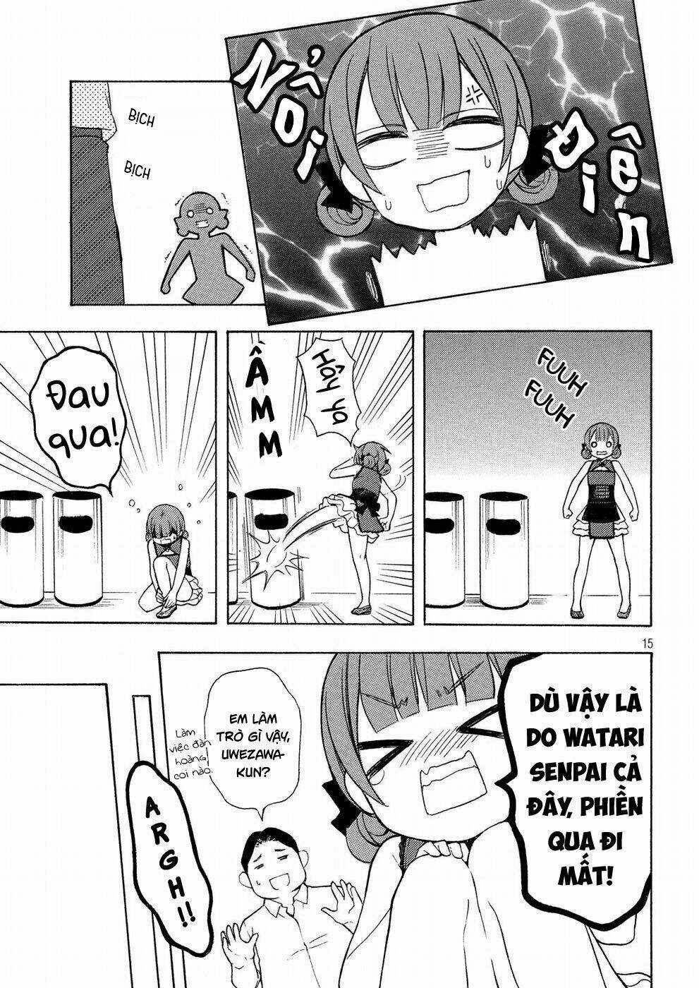 Watari-Kun No Xx Ga Houkai Sunzen Chapter 40 trang 15