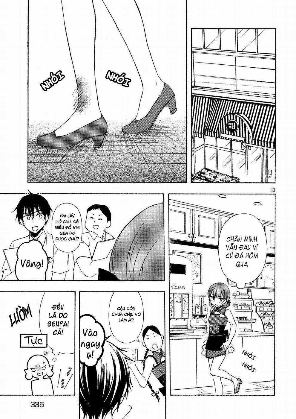 Watari-Kun No Xx Ga Houkai Sunzen Chapter 40 trang 38