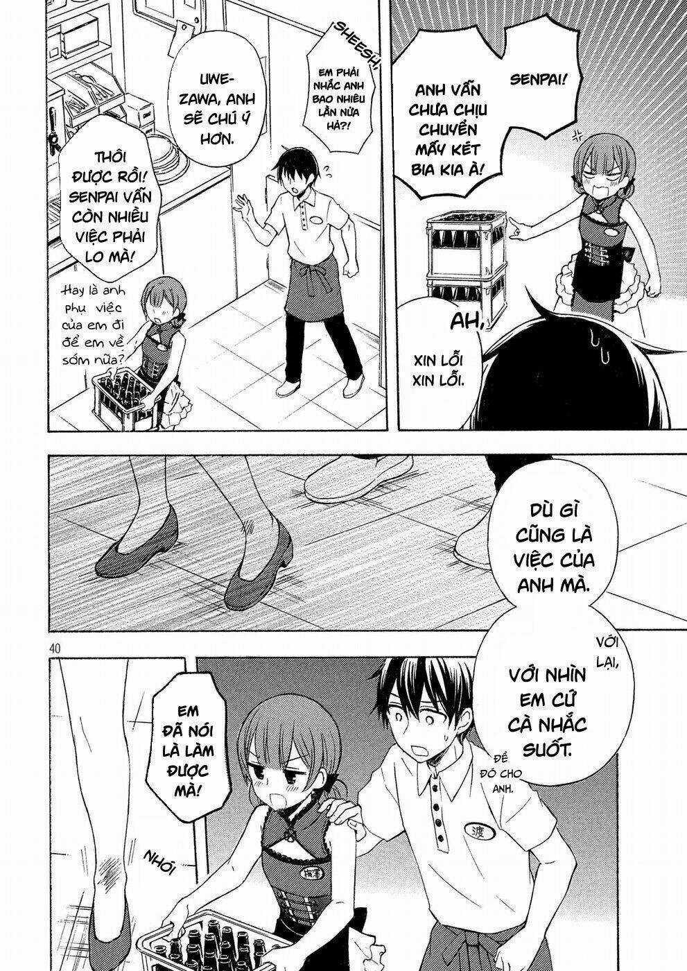 Watari-Kun No Xx Ga Houkai Sunzen Chapter 40 trang 39