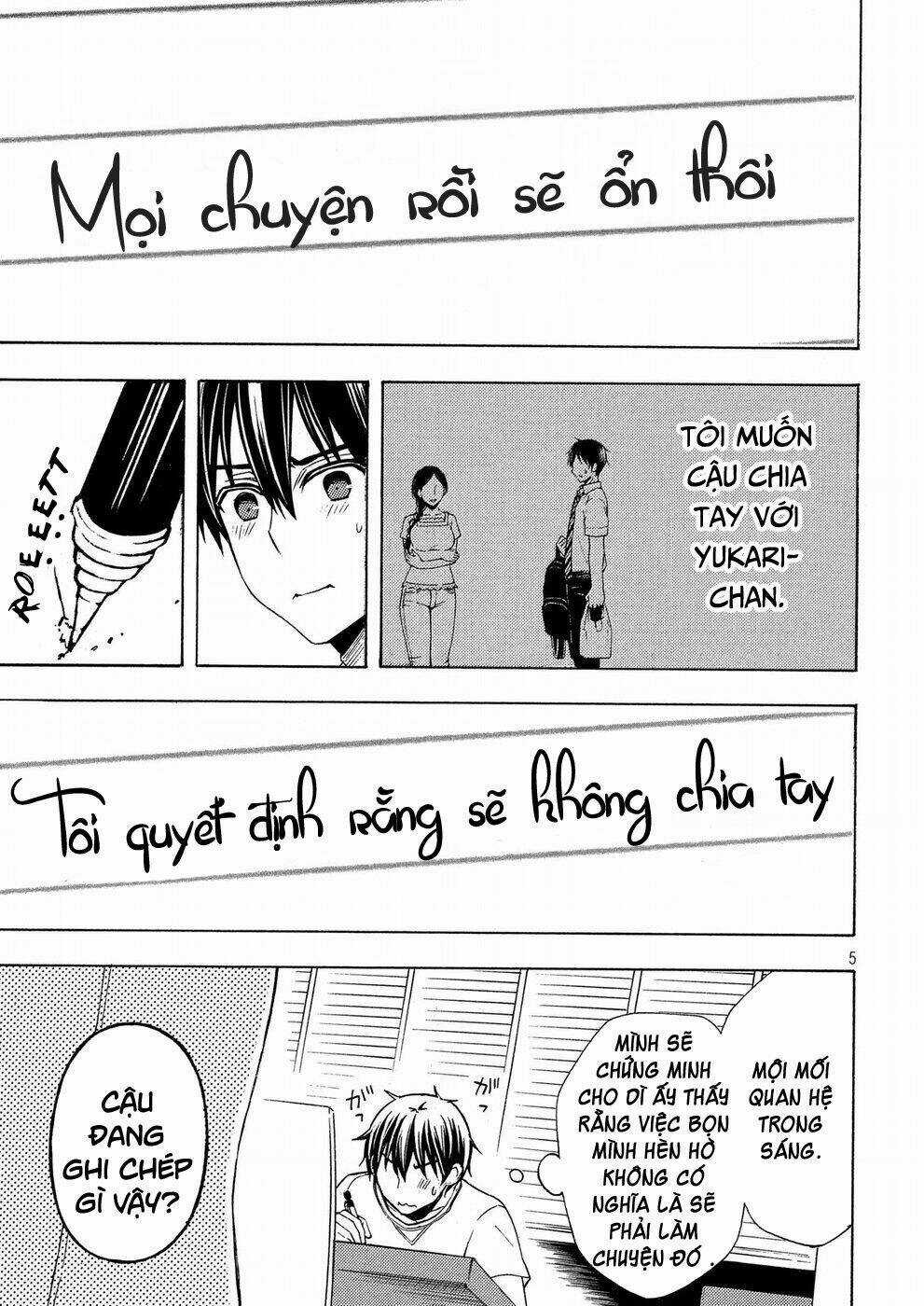 Watari-Kun No Xx Ga Houkai Sunzen Chapter 40 trang 5