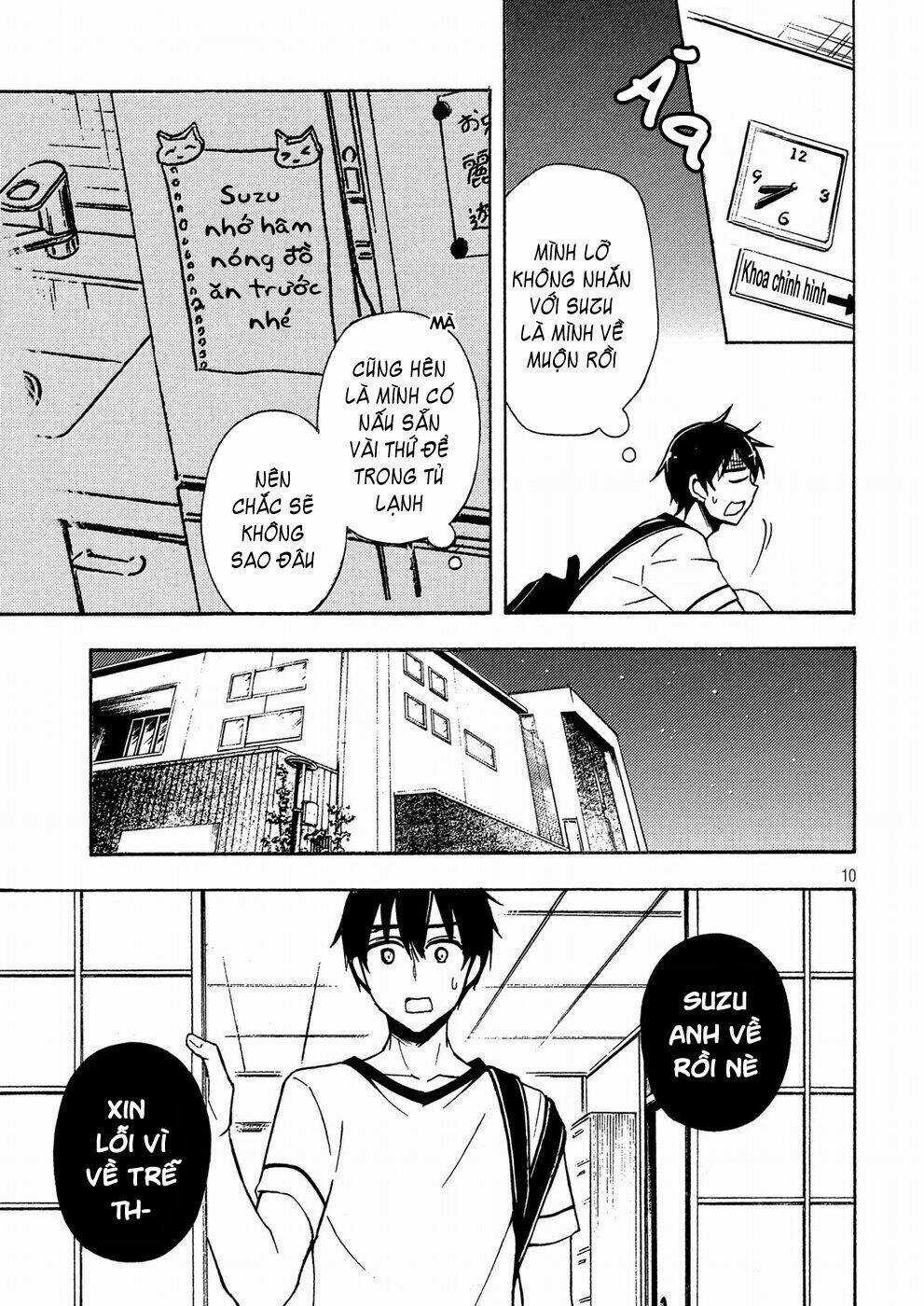 Watari-Kun No Xx Ga Houkai Sunzen Chapter 41 trang 10