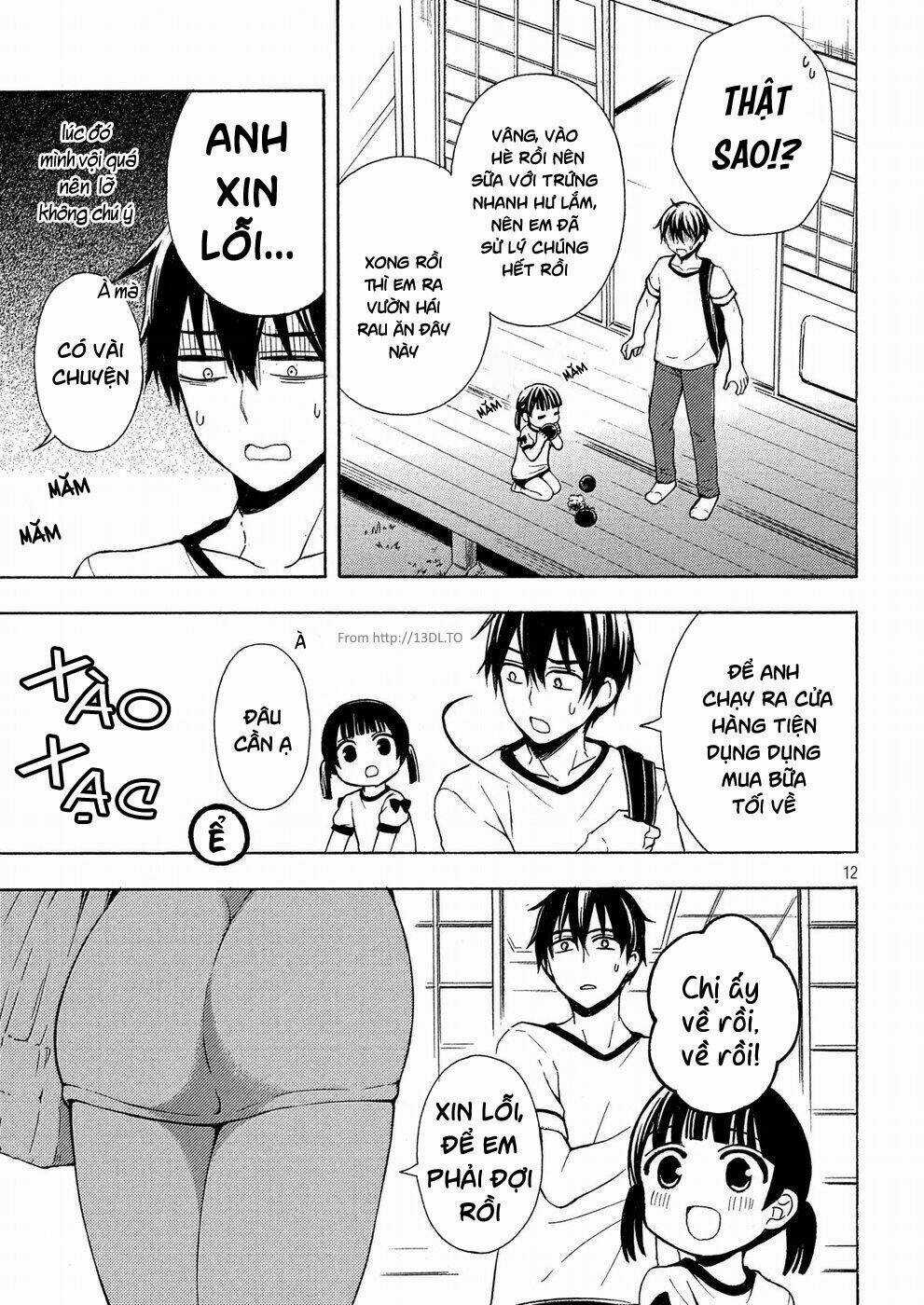 Watari-Kun No Xx Ga Houkai Sunzen Chapter 41 trang 12