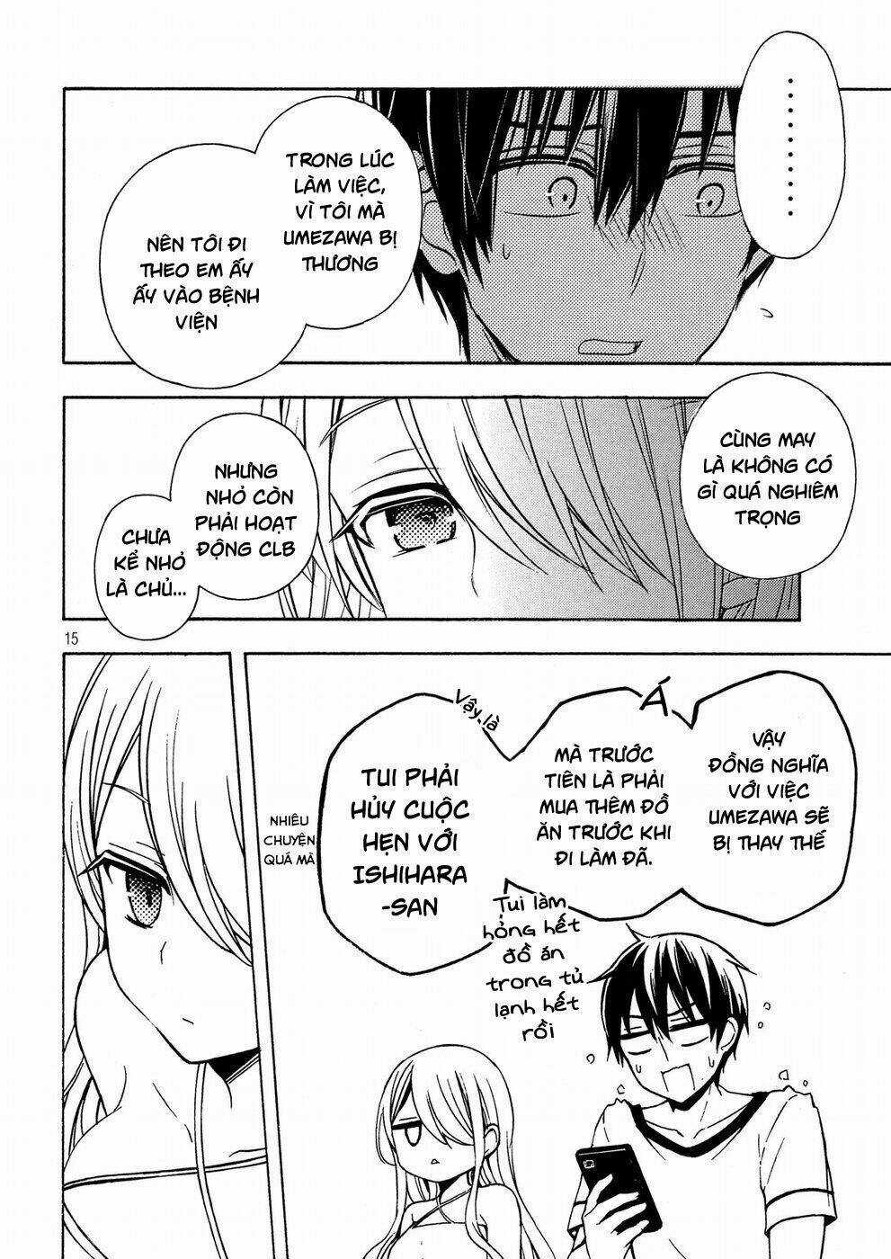 Watari-Kun No Xx Ga Houkai Sunzen Chapter 41 trang 15