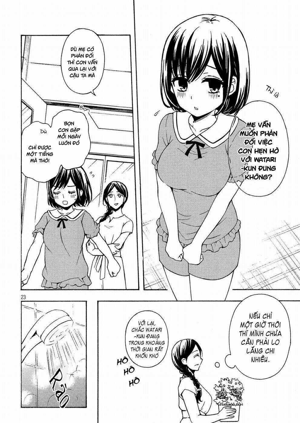 Watari-Kun No Xx Ga Houkai Sunzen Chapter 41 trang 23