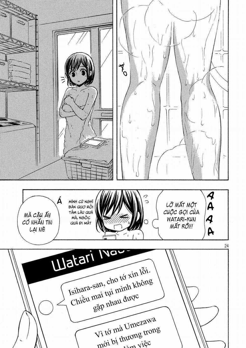 Watari-Kun No Xx Ga Houkai Sunzen Chapter 41 trang 24