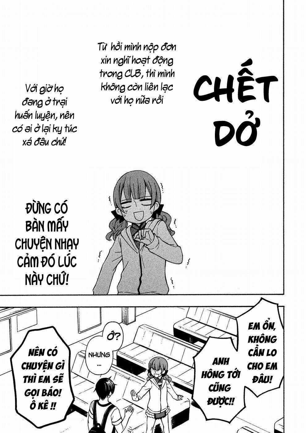 Watari-Kun No Xx Ga Houkai Sunzen Chapter 41 trang 8