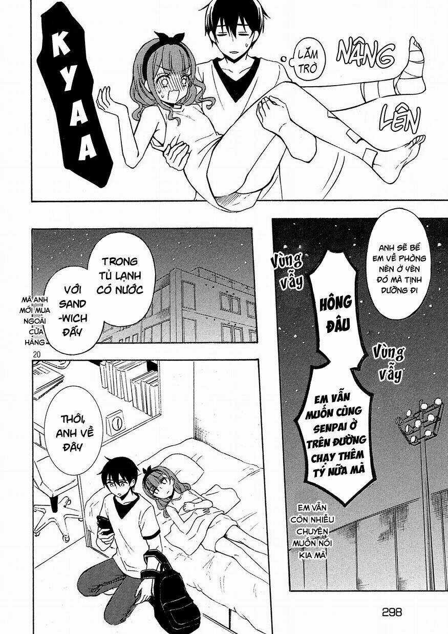 Watari-Kun No Xx Ga Houkai Sunzen Chapter 42 trang 21