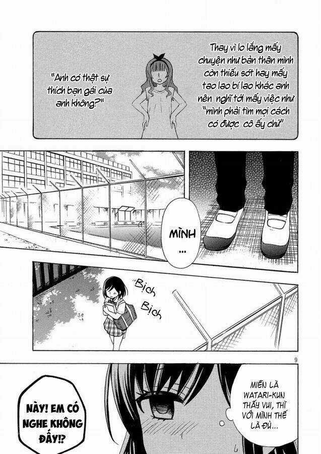 Watari-Kun No Xx Ga Houkai Sunzen Chapter 43 trang 11