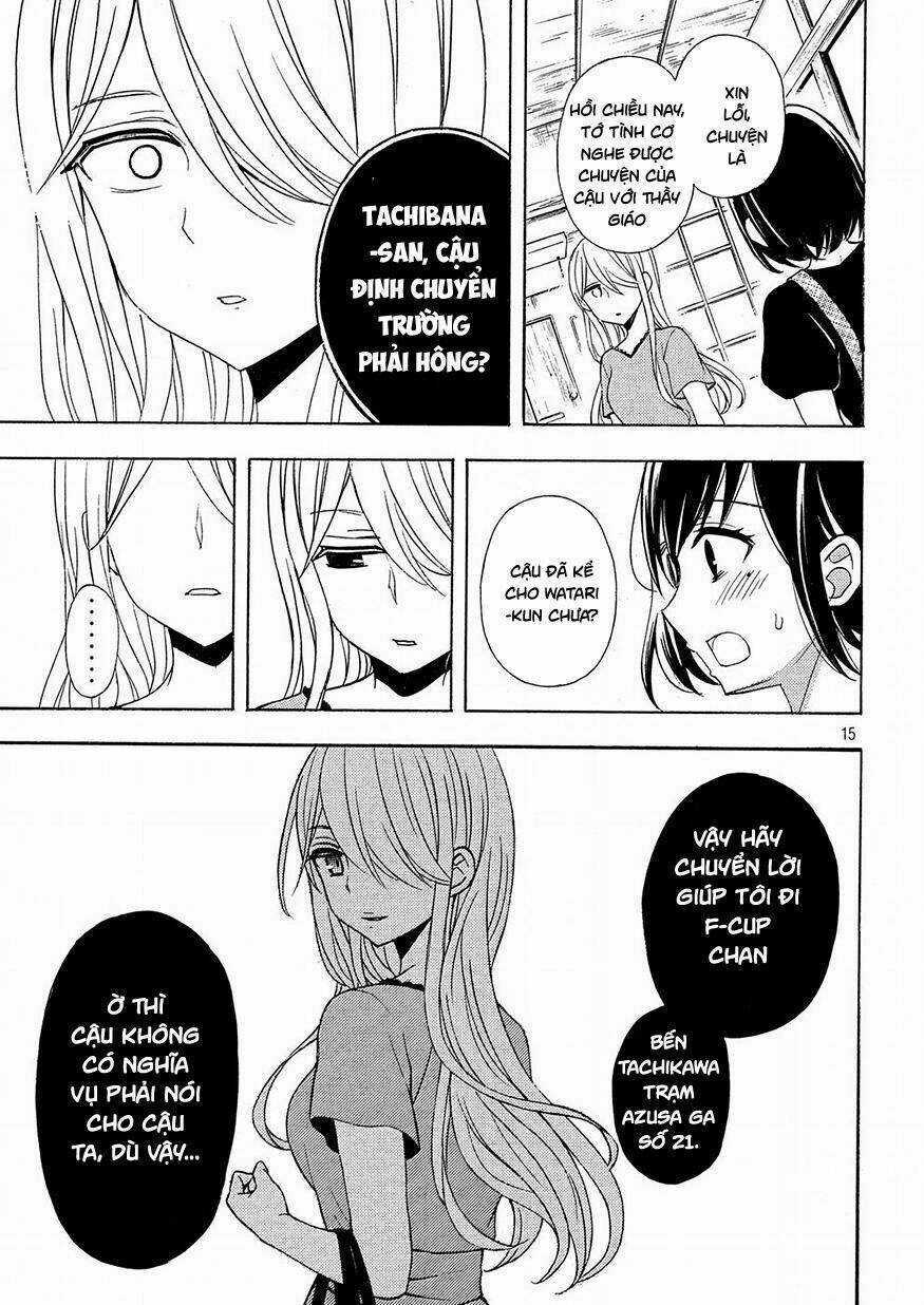 Watari-Kun No Xx Ga Houkai Sunzen Chapter 44 trang 16