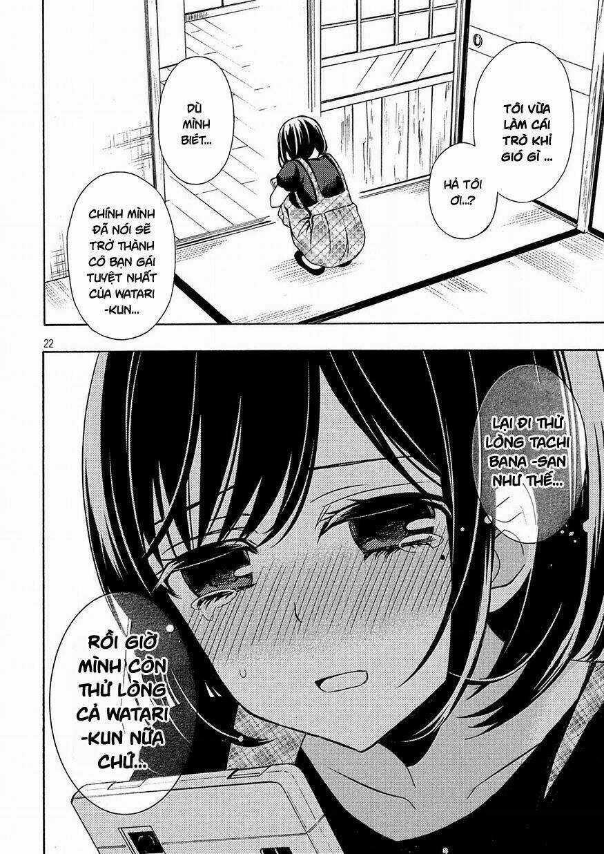 Watari-Kun No Xx Ga Houkai Sunzen Chapter 44 trang 23