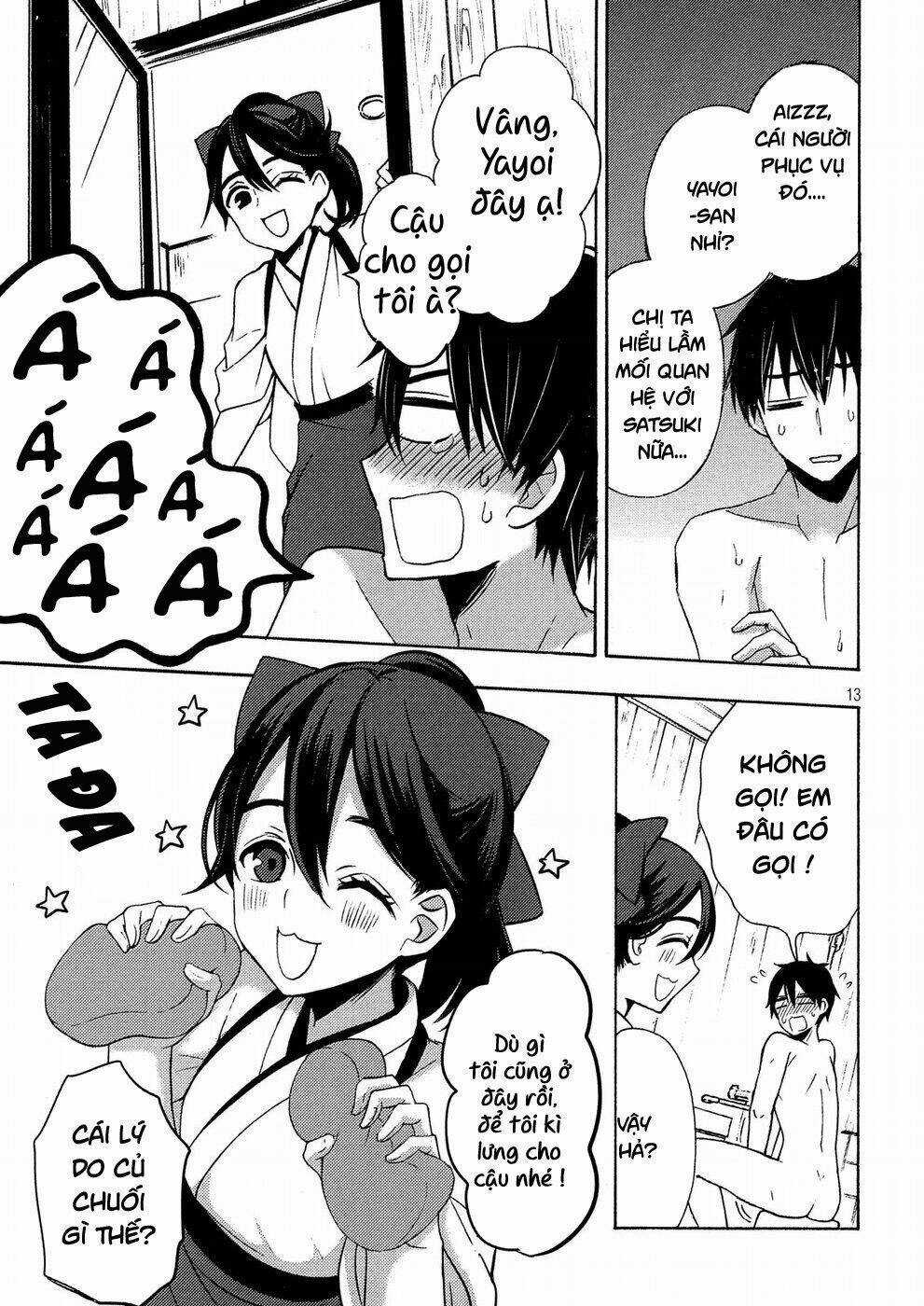 Watari-Kun No Xx Ga Houkai Sunzen Chapter 46 trang 14