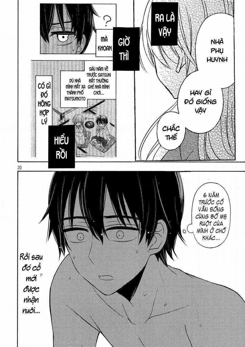 Watari-Kun No Xx Ga Houkai Sunzen Chapter 46 trang 21