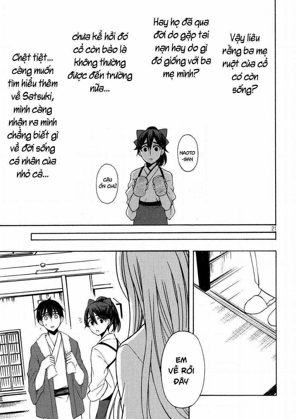 Watari-Kun No Xx Ga Houkai Sunzen Chapter 46 trang 22
