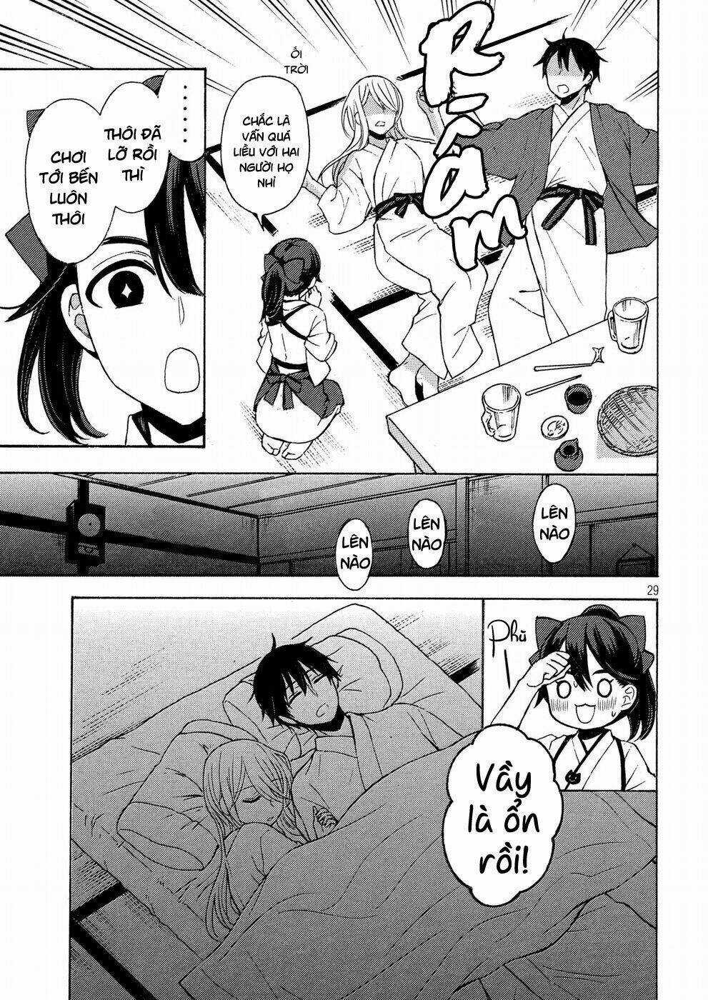 Watari-Kun No Xx Ga Houkai Sunzen Chapter 46 trang 30