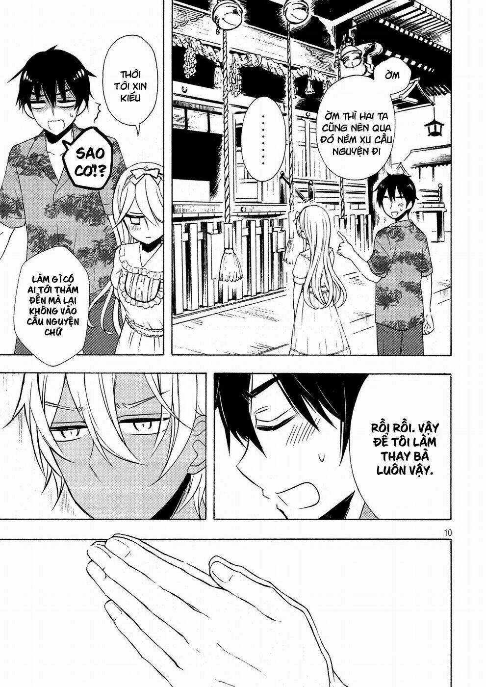 Watari-Kun No Xx Ga Houkai Sunzen Chapter 48 trang 10