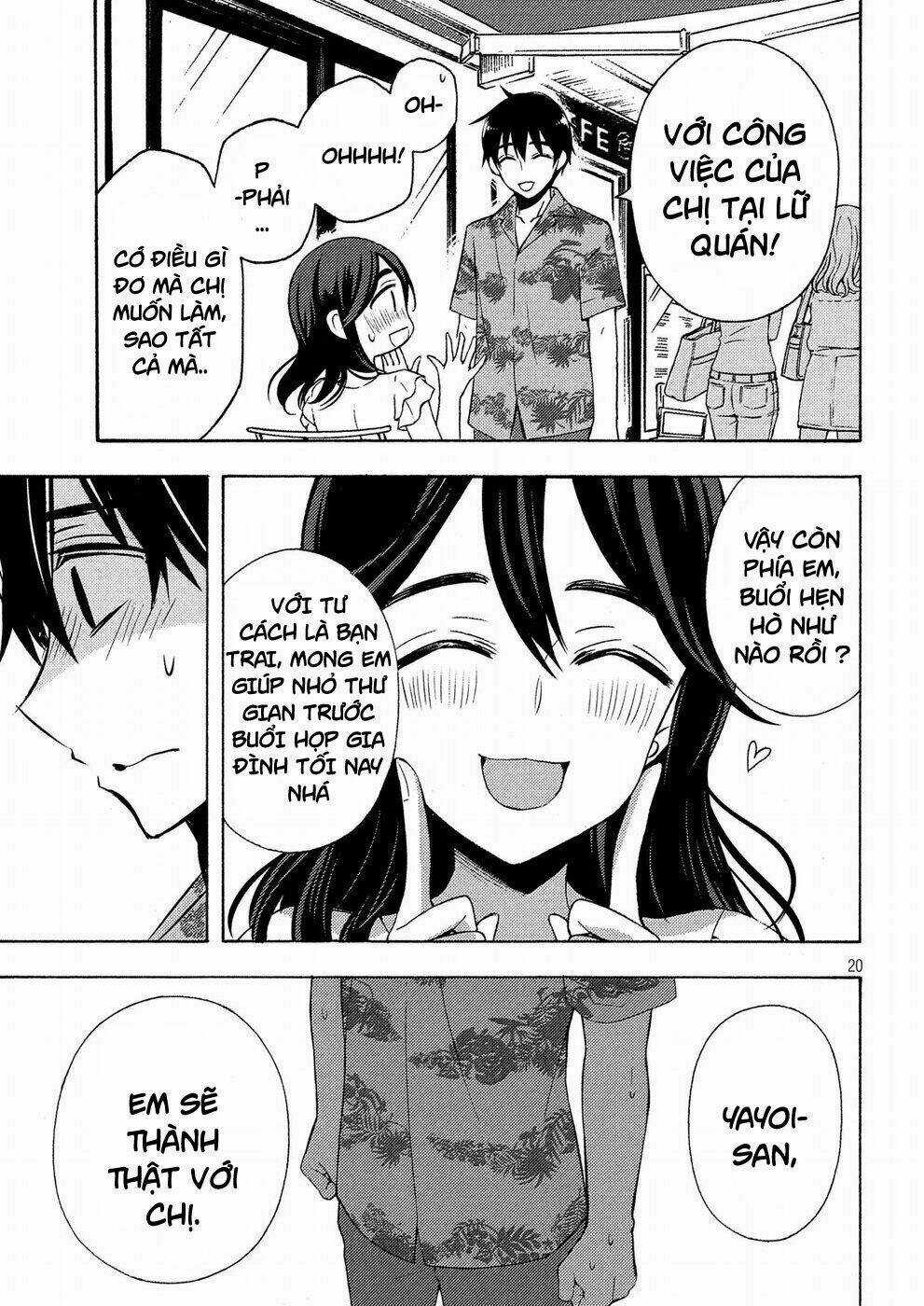 Watari-Kun No Xx Ga Houkai Sunzen Chapter 48 trang 19