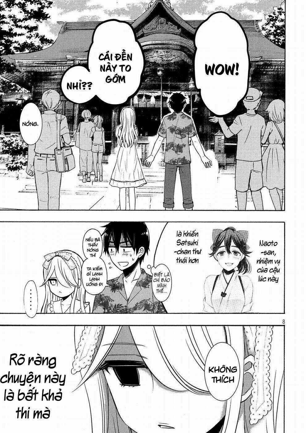 Watari-Kun No Xx Ga Houkai Sunzen Chapter 48 trang 8