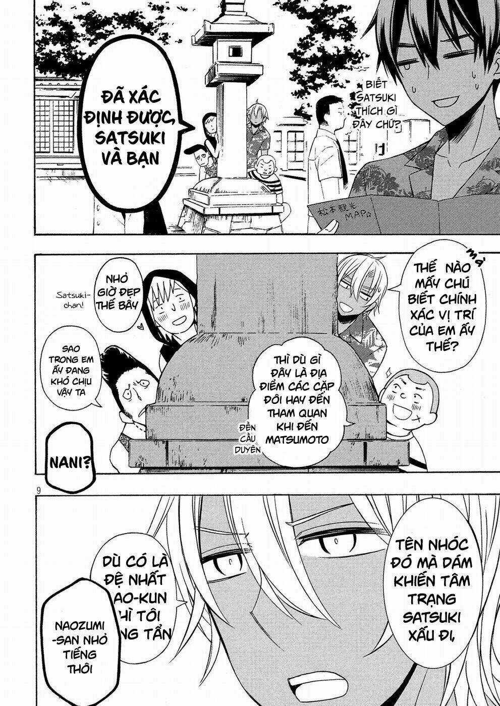 Watari-Kun No Xx Ga Houkai Sunzen Chapter 48 trang 9