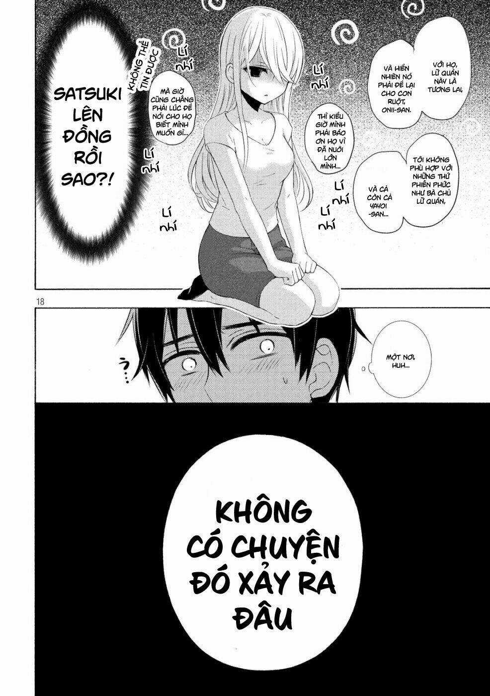 Watari-Kun No Xx Ga Houkai Sunzen Chapter 49 trang 17