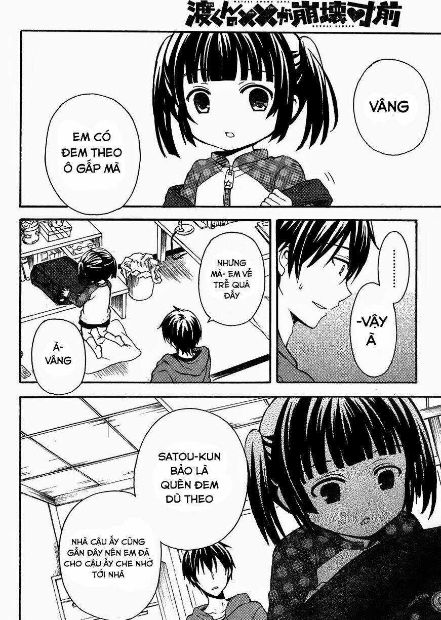 Watari-Kun No Xx Ga Houkai Sunzen Chapter 5 trang 20