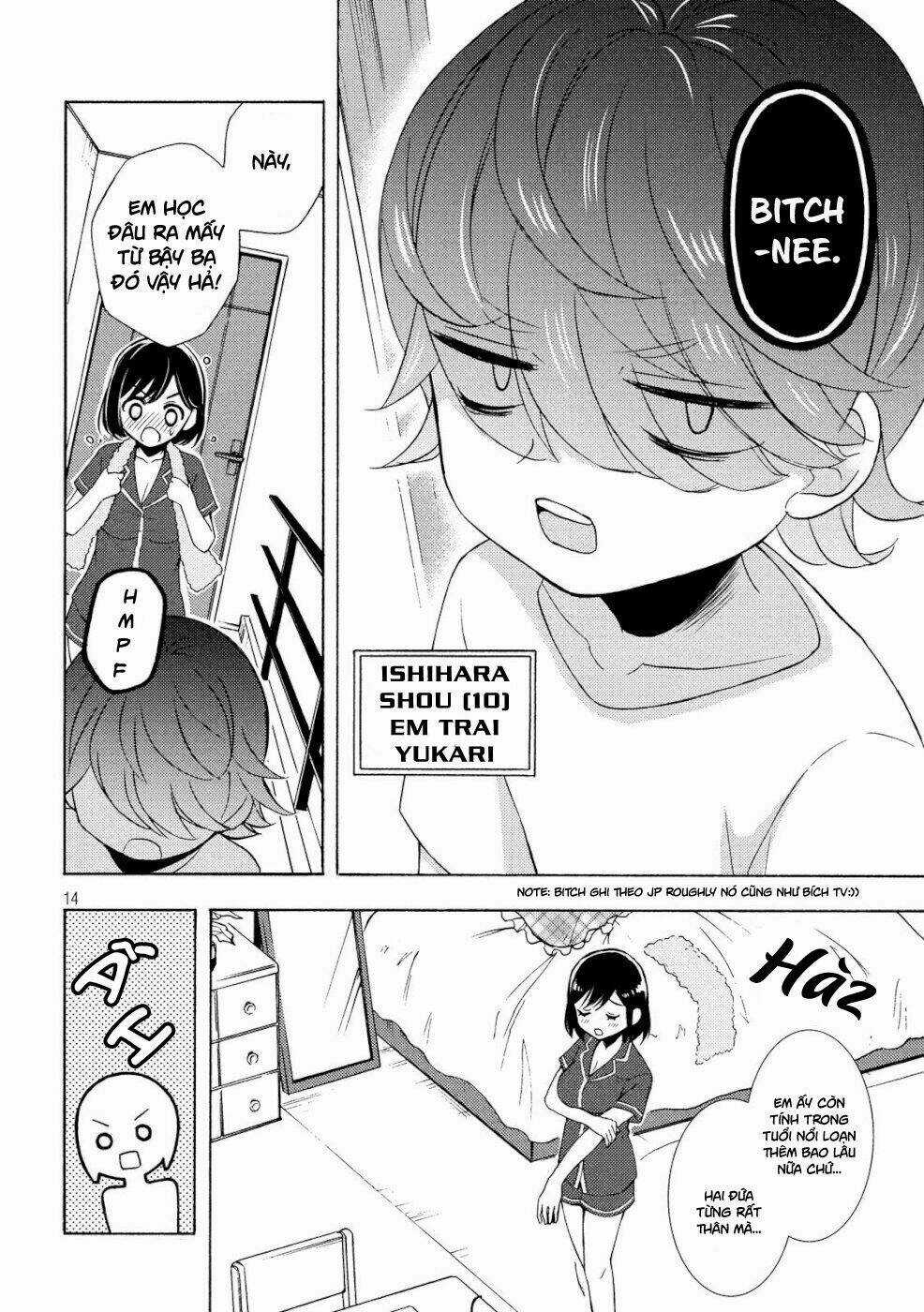 Watari-Kun No Xx Ga Houkai Sunzen Chapter 50 trang 14