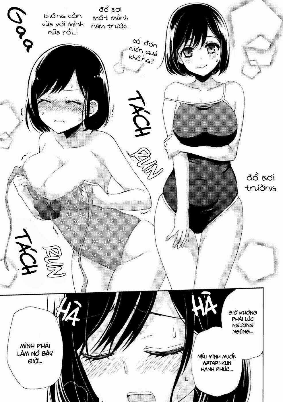 Watari-Kun No Xx Ga Houkai Sunzen Chapter 50 trang 23