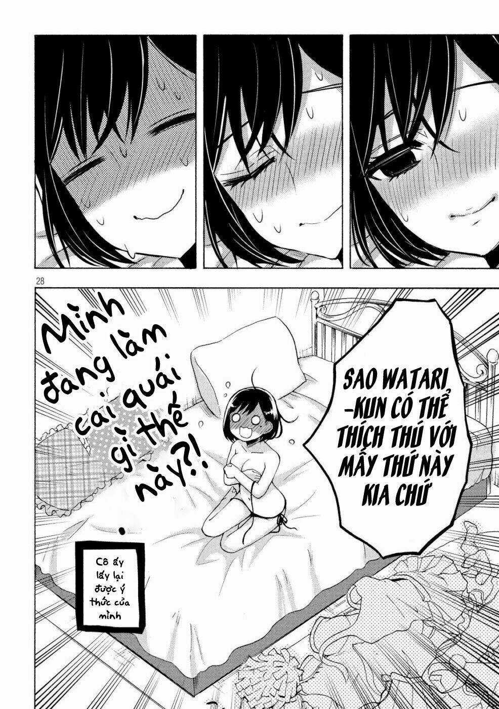 Watari-Kun No Xx Ga Houkai Sunzen Chapter 50 trang 27