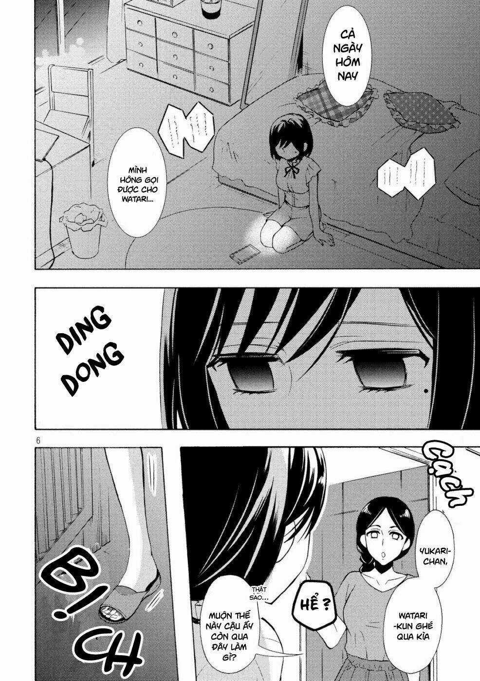 Watari-Kun No Xx Ga Houkai Sunzen Chapter 50 trang 6