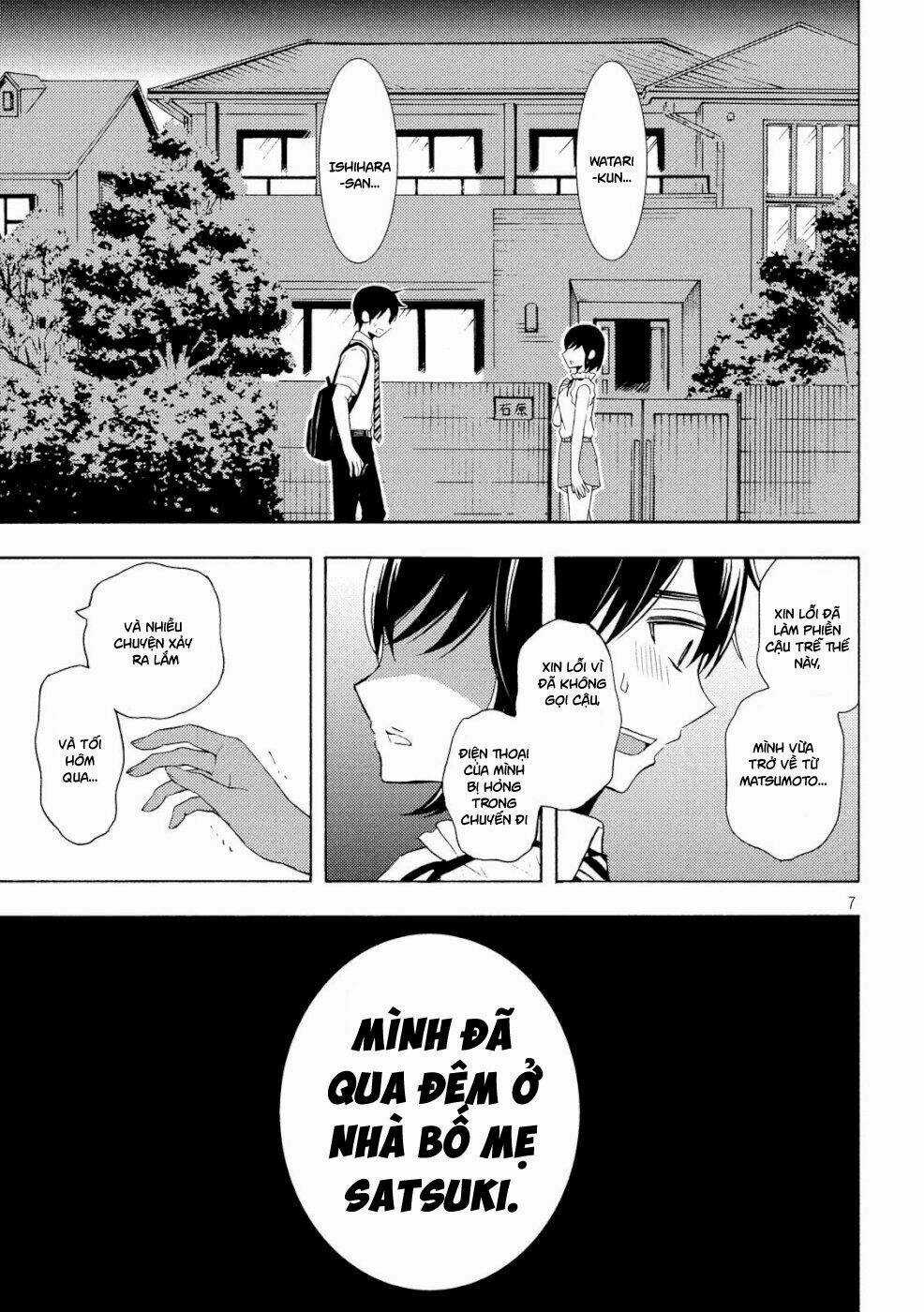 Watari-Kun No Xx Ga Houkai Sunzen Chapter 50 trang 7