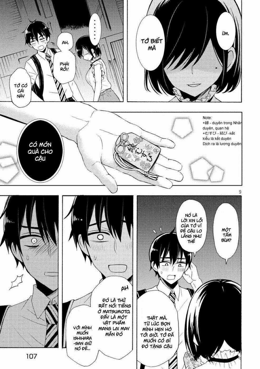 Watari-Kun No Xx Ga Houkai Sunzen Chapter 50 trang 9