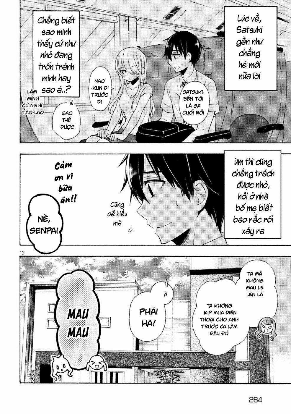 Watari-Kun No Xx Ga Houkai Sunzen Chapter 51 trang 13