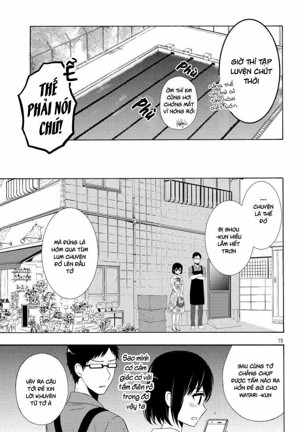 Watari-Kun No Xx Ga Houkai Sunzen Chapter 51 trang 20