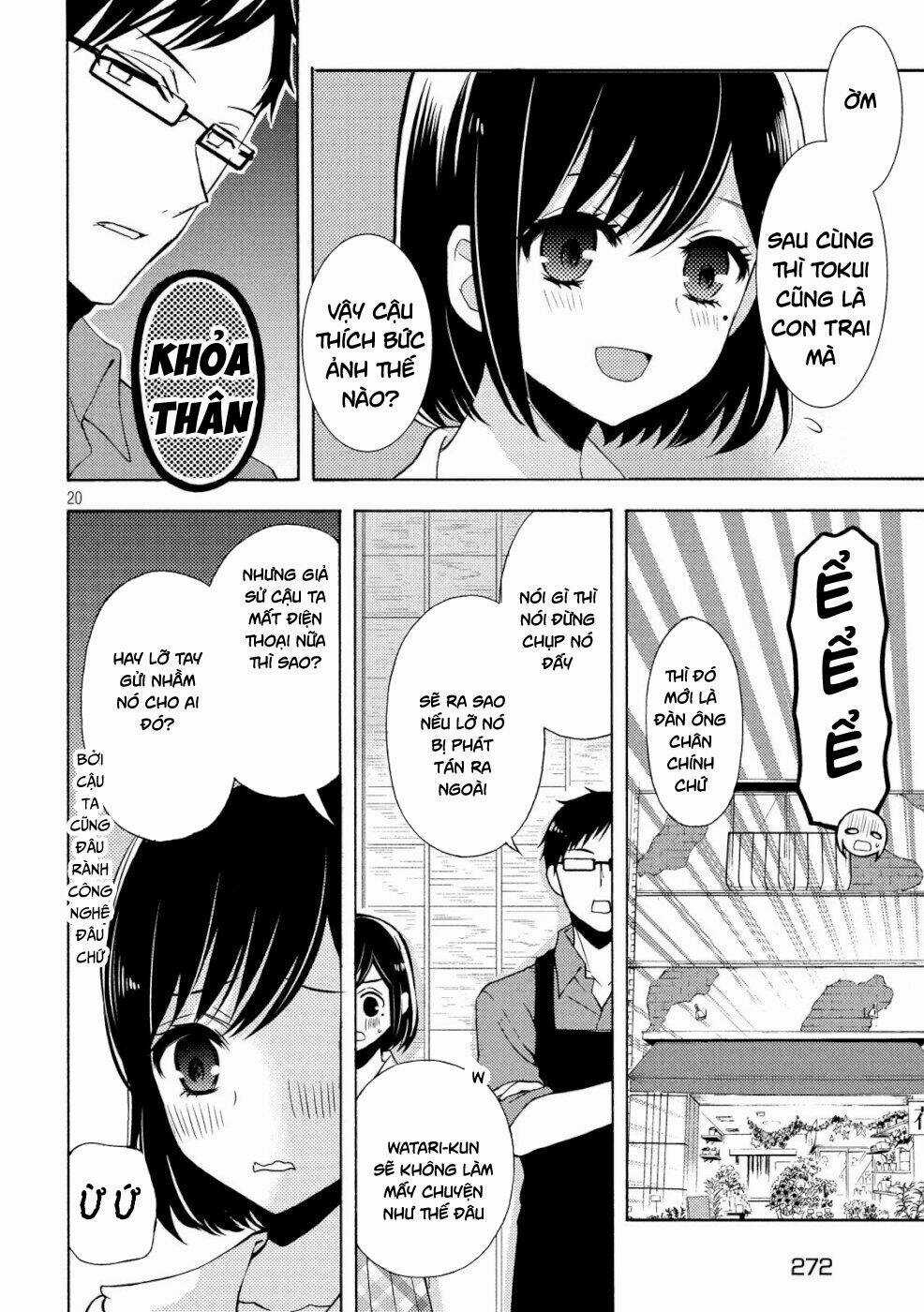 Watari-Kun No Xx Ga Houkai Sunzen Chapter 51 trang 21