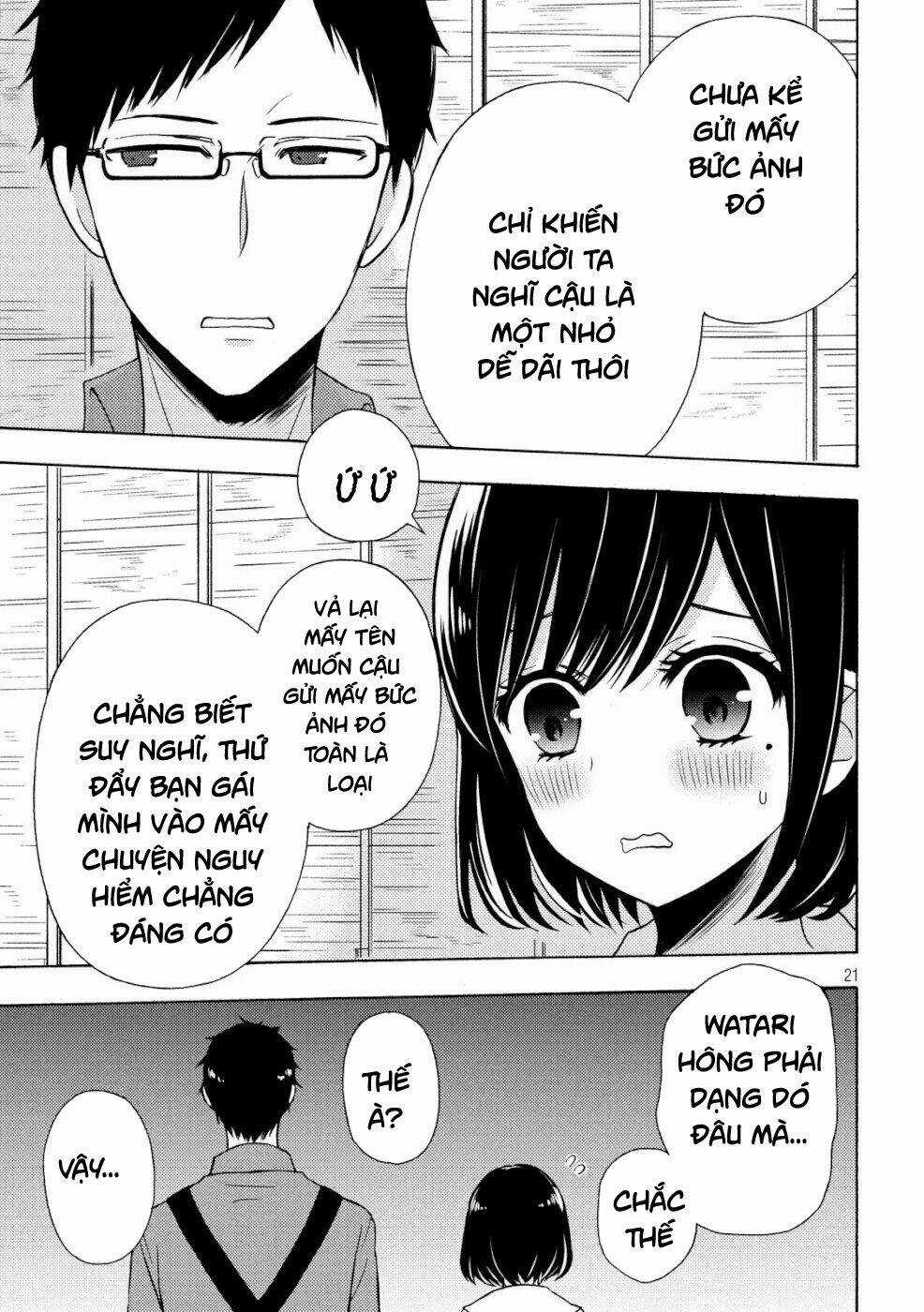 Watari-Kun No Xx Ga Houkai Sunzen Chapter 51 trang 22