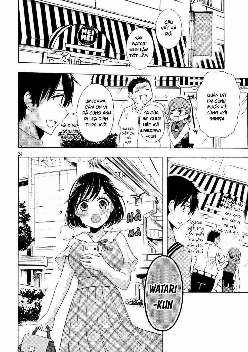 Watari-Kun No Xx Ga Houkai Sunzen Chapter 51 trang 25