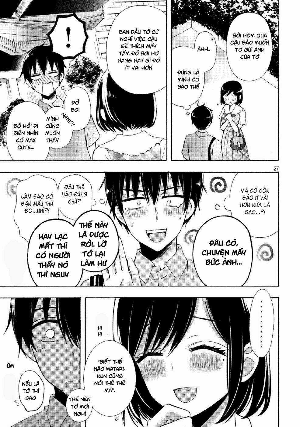 Watari-Kun No Xx Ga Houkai Sunzen Chapter 51 trang 28