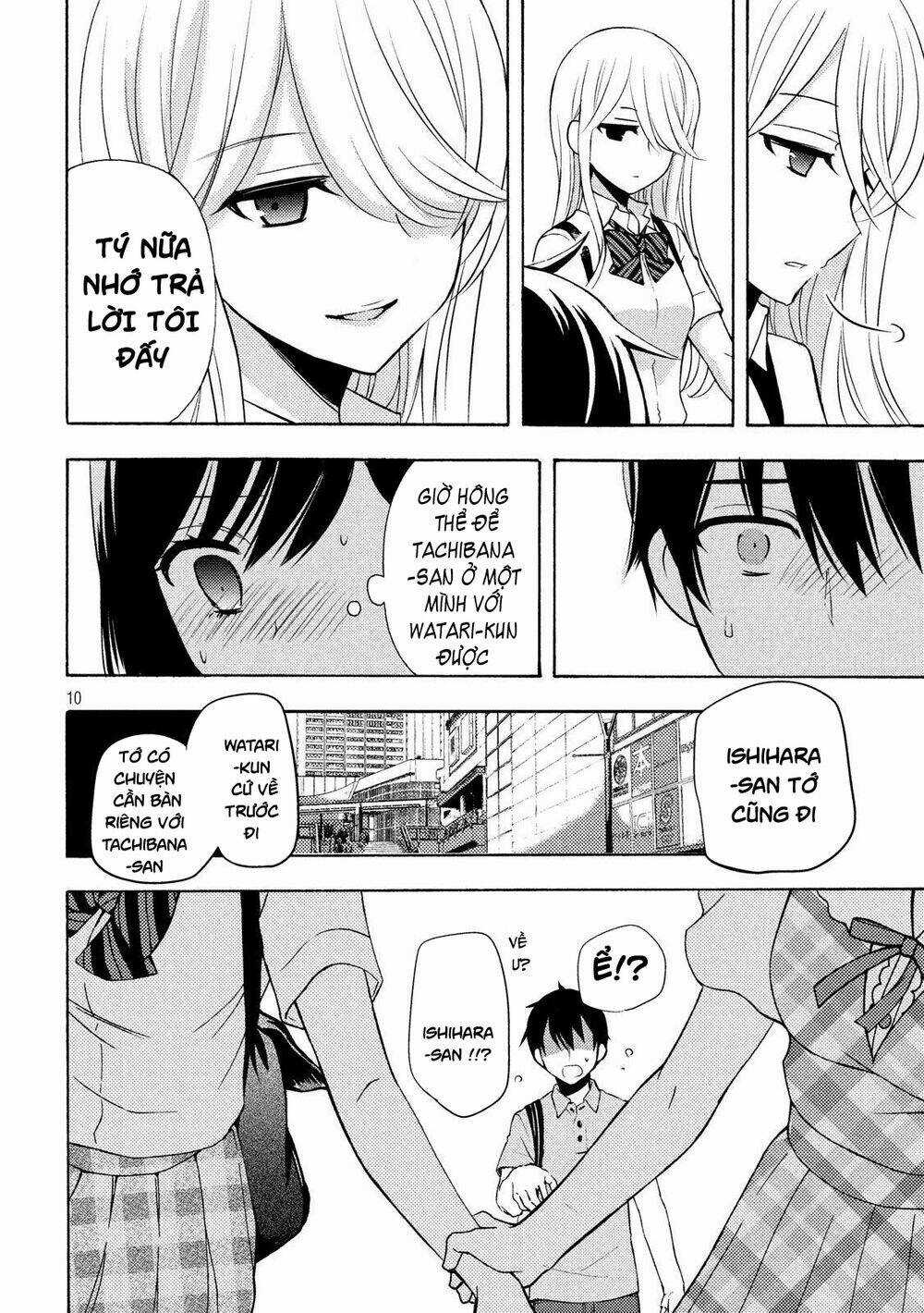 Watari-Kun No Xx Ga Houkai Sunzen Chapter 52 trang 11