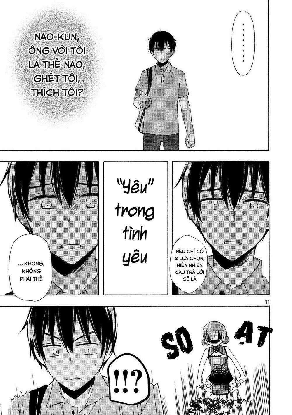 Watari-Kun No Xx Ga Houkai Sunzen Chapter 52 trang 12